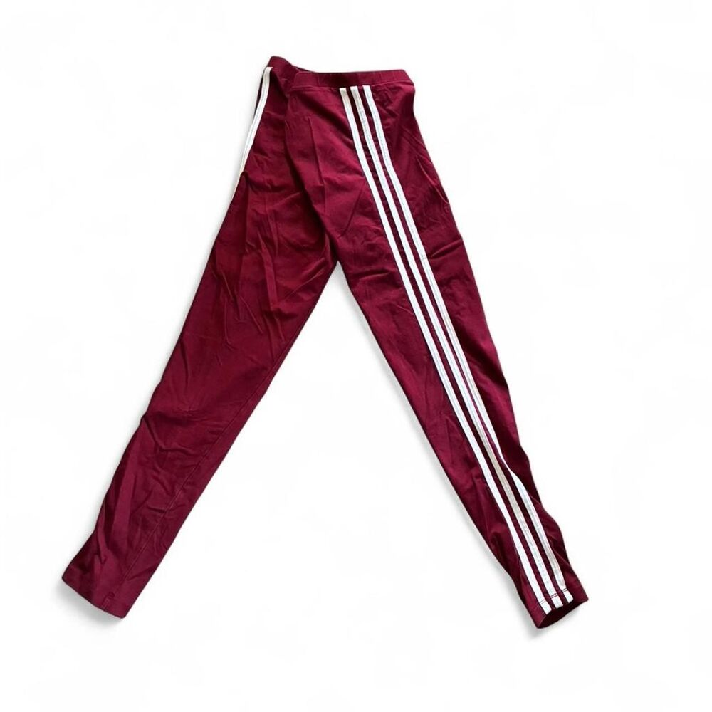 Adidas originals burgundy leggings - Picture 3 of 3